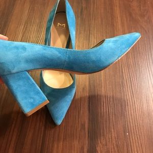 Marc fisher blue heels